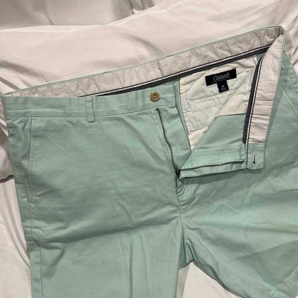 Men’s bahama blue dress shorts